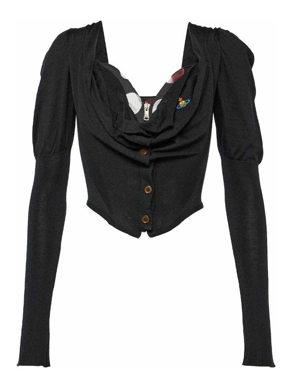 Corsetto Bea In Misto Lana E Seta