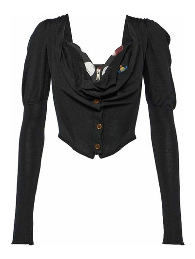 Corsetto Bea In Misto Lana E Seta