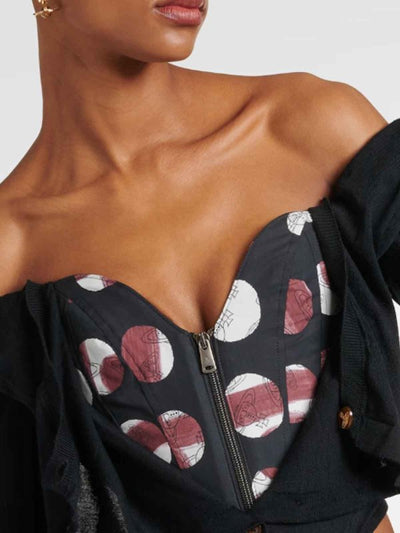 Corsetto Bea In Misto Lana E Seta