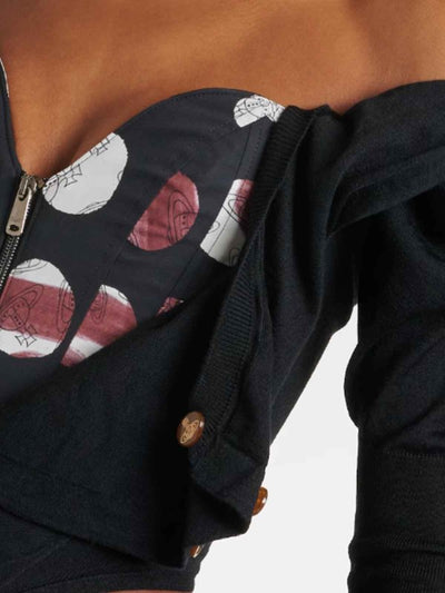 Corsetto Bea In Misto Lana E Seta