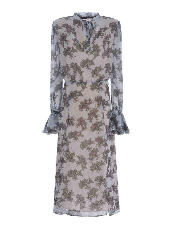 Abito Maxi In Chiffon