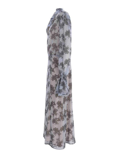 Abito Maxi In Chiffon