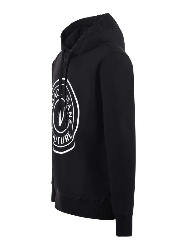 Felpa In Cotone Nero