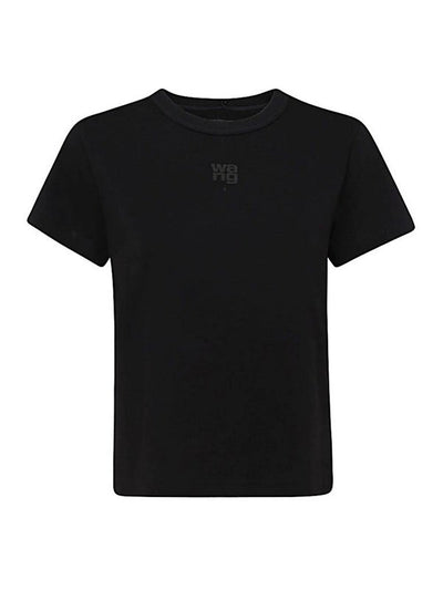 T-shirt In Cotone Nero