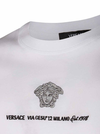 T-shirt In Cotone Bianco