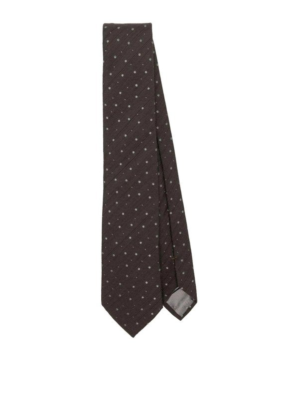 Cravatta In Tessuto Jacquard