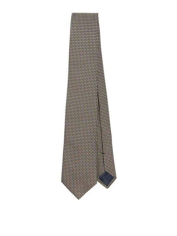 Cravatta In Tessuto Jacquard