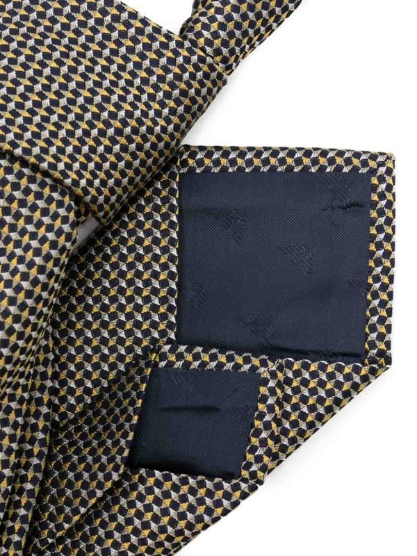 Cravatta In Tessuto Jacquard
