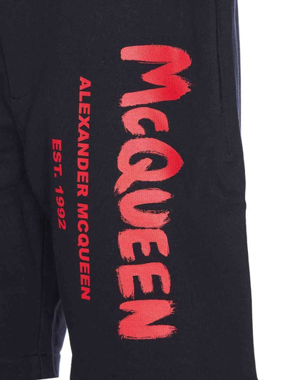 Pantaloncini Con Graffiti Mcqueen