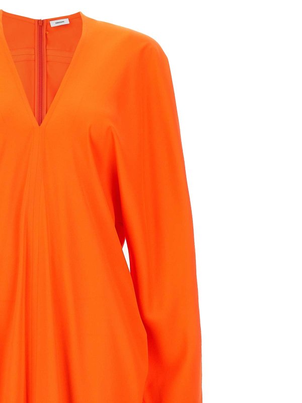 Vestito A Maniche Lunghe Kimono