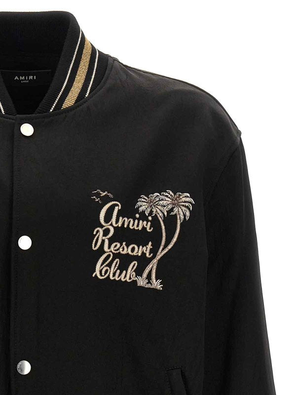 Giubbotto Bomber Souvenir Con Palme