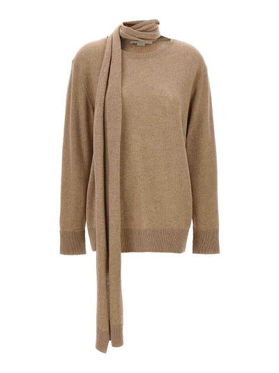 Maglione Con Dettaglio Sciarpa