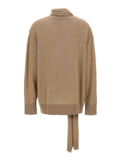 Maglione Con Dettaglio Sciarpa