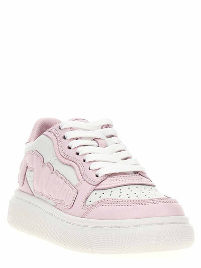 Sneakers Con Logo In Rilievo
