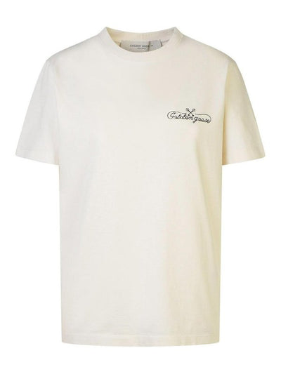 T-shirt In Cotone Bianco Viaggio