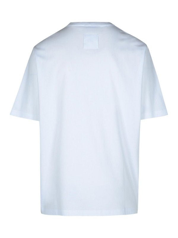 Maglietta In Cotone Bianco