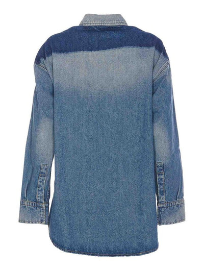 Camicia In Denim Oversize