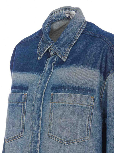 Camicia In Denim Oversize
