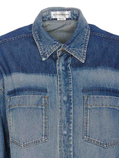 Camicia In Denim Oversize