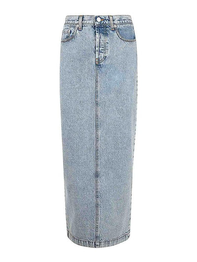 Gonna Lunga In Denim