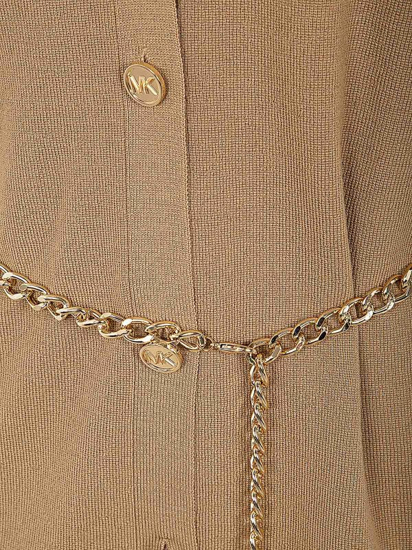 Cardigan Con Cintura A Catena Impero