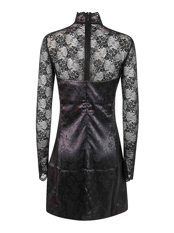Minivestito  Floreale Jacquard