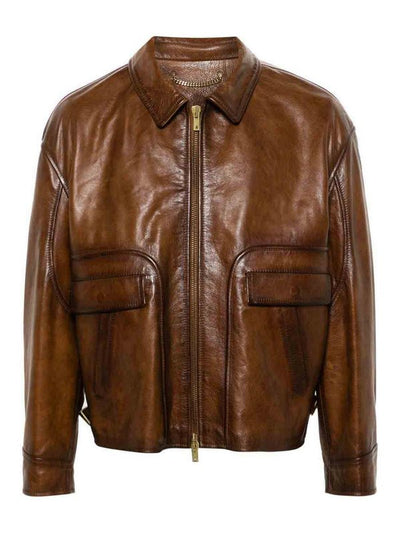 Giacca In Pelle