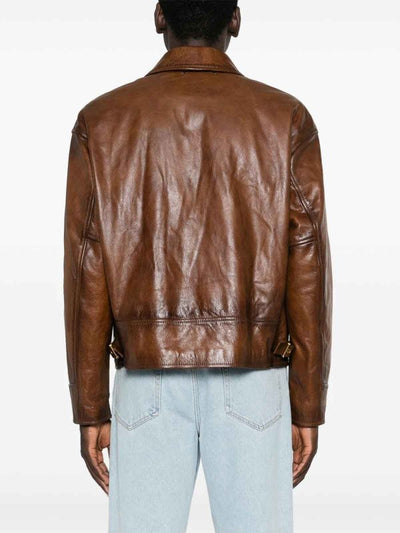 Giacca In Pelle