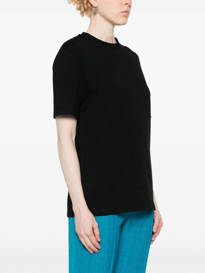 T-shirt In Cotone A Maniche Corte Con Logo