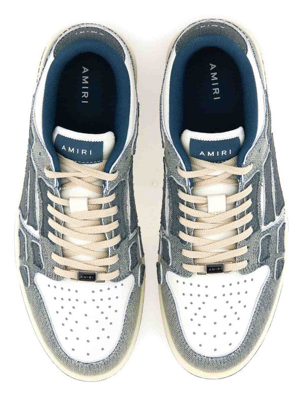 Scarpe Da Ginnastica Bianche E Denim