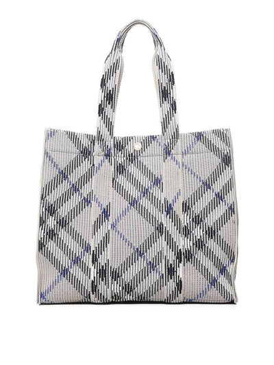 Borsa Tote Con Stampa Vintage Check