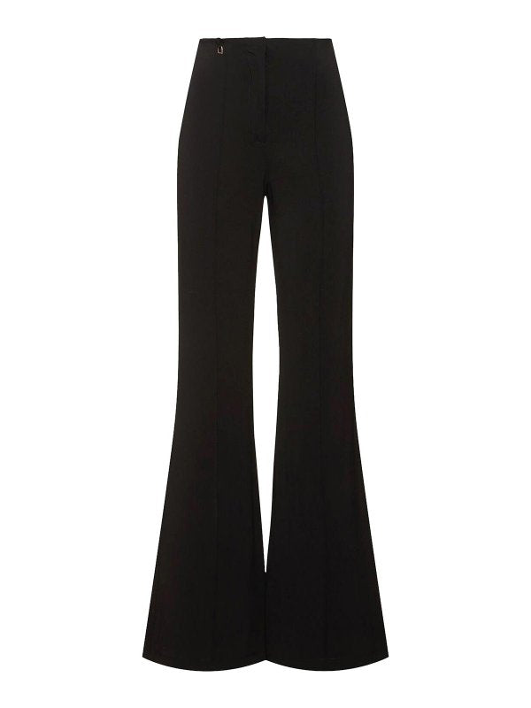 Pantaloni In Cotone Drappeggiato