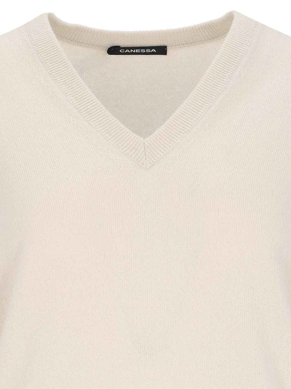 Maglione Scollo A V