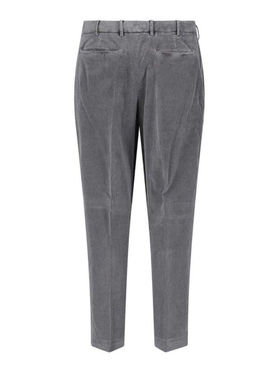 Pantaloni Dritti In Velluto A Coste