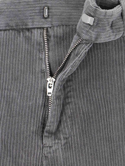 Pantaloni Dritti In Velluto A Coste