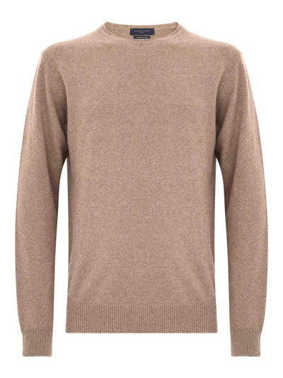 Maglione Girocollo Beige