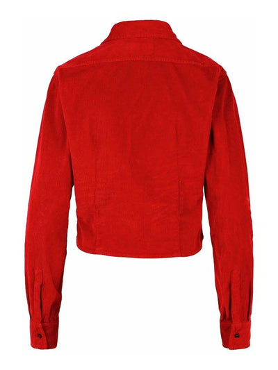 Camicia Dean In Cotone Rosso