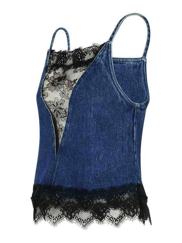 Top In Denim Blu Anni &