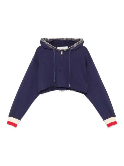 Felpa Corta Con Mezza Zip Journey