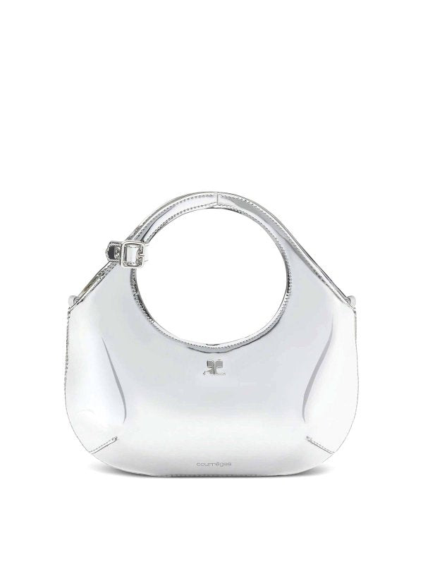 Mini Borsa Tote Holy Con Effetto Metallizzato