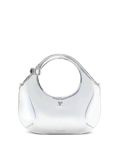 Mini Borsa Tote Holy Con Effetto Metallizzato