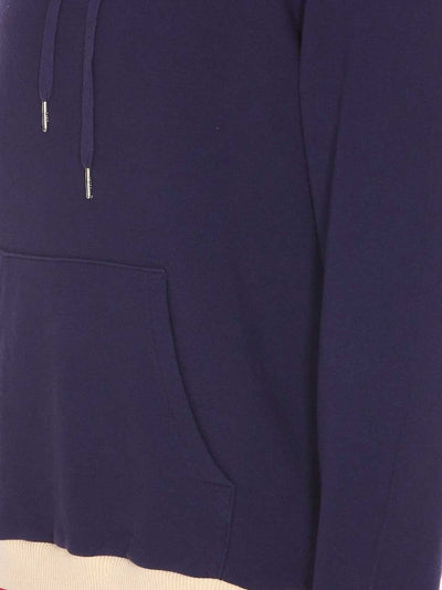 Felpa Con Cappuccio Regolare Blue Star