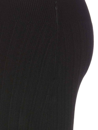 Gonna Longuette Svasata Nera