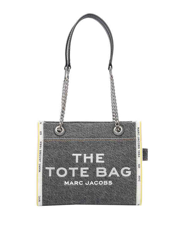 La Borsa Tote A Tracolla Con Catena Di Jeans