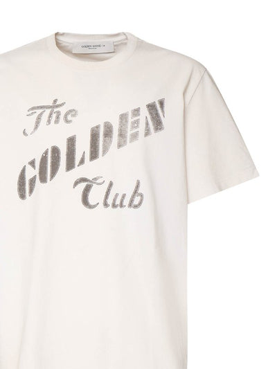 T-shirt In Cotone Avorio