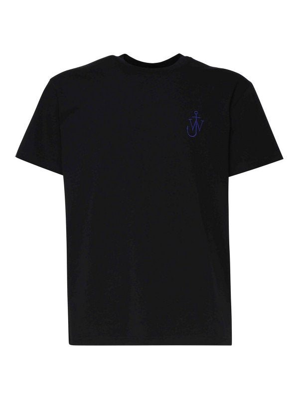 T-shirt Jwa Anchor Logo Con Stampa Sul Retro
