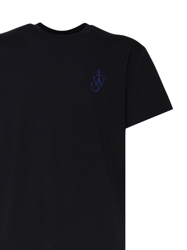 T-shirt Jwa Anchor Logo Con Stampa Sul Retro