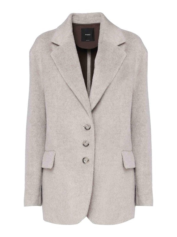 Blazer Monopetto In Lana
