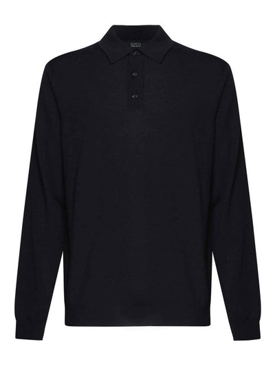 Polo In Maglia Di Lana