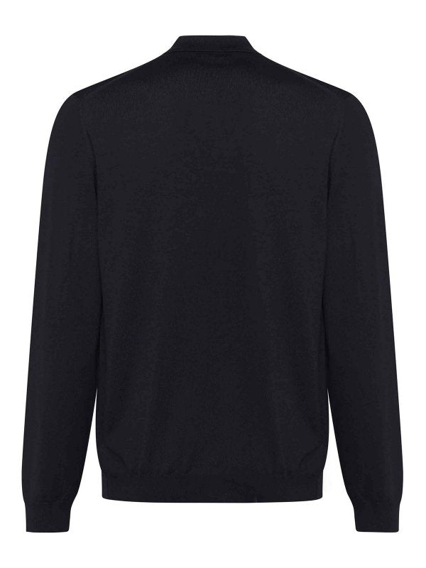 Polo In Maglia Di Lana